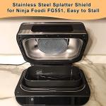 Stainless Steel Spatter Shield for Ninja Grill
