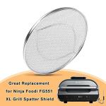 Stainless Steel Spatter Shield for Ninja Grill