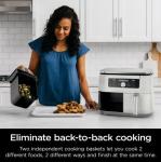 Ninja Foodi 8 Quart DualZone Air Fryer, White