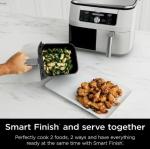 Ninja Foodi 8 Quart DualZone Air Fryer, White