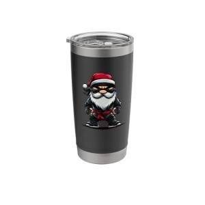 Christmas Ninja Style Stainless Steel Tumbler