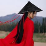 Baluue Bamboo Hat for Ninja Cosplay & Outdoors