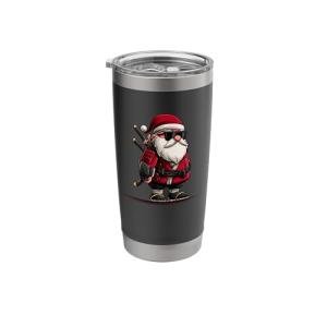 Ninja Stainless Steel Santa Sunglasses Tumbler