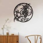 Personalized Ninja Warrior Metal Wall Art Sign