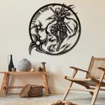 Personalized Ninja Warrior Metal Wall Art Sign