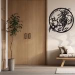 Personalized Ninja Warrior Metal Wall Art Sign