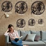 Personalized Ninja Warrior Metal Wall Art Sign