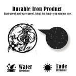 Personalized Ninja Warrior Metal Wall Art Sign