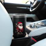 Ninja Stainless Steel Santa Sunglasses Tumbler