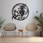 Personalized Ninja Warrior Metal Wall Art Sign