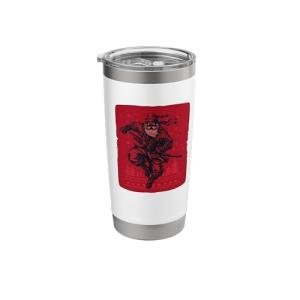 Ninja Christmas-Themed Insulated Stainless Steel Tumbler