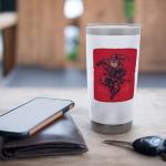 Ninja Christmas-Themed Insulated Stainless Steel Tumbler