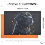 Ninja Rottweiler Funny Non-Slip Doormat 20” x 32”