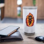 Ninja Flames Kids Stainless Steel Insulated Tumbler