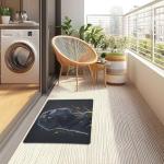 Ninja Rottweiler Funny Non-Slip Doormat 20” x 32”