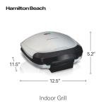 Hamilton Beach 6-Serving Electric Indoor Grill