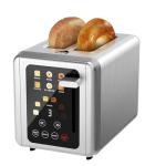 WUNLY Touchscreen 2-Slice Stainless Steel Toaster