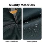 Air Fryer Carrying Bag Compatible with Ninja 8-in-1 SP151 Flip Toaster Oven with Pocket,Heavy Duty Heat-resistant Outdoor Protector Portable Storage Bag (Dark gray)