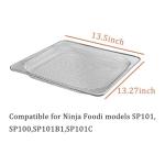 Oven Grill Rack Air Fryer Accessories Compatible For Ninja Foodi Electric Baking Basket Replaceable Grid Grilling Dehydrator