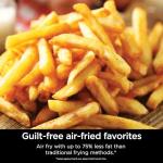 Ninja EzView Air Fryer Max XL, 5.5-QT Capacity, 7 functions: Max Crisp, Air Roast, Bake, Reheat, Dehydrate, and more, up to 450°F, EzView Window, Grey, AF171C (Canadian Version)