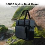 Air Fryer Carrying Bag Compatible with Ninja 8-in-1 SP151 Flip Toaster Oven with Pocket,Heavy Duty Heat-resistant Outdoor Protector Portable Storage Bag (Dark gray)