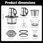 Ninja Electric Food Processor with 8 Blades