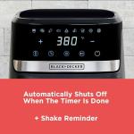 BLACK+DECKER Purifry 2 Quart Air Fryer with Timer