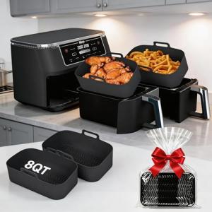Silicone Air Fryer Liners for Ninja 8QT