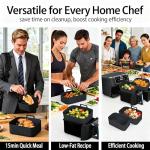 Silicone Air Fryer Liners for Ninja 8QT