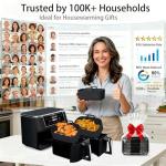 Silicone Air Fryer Liners for Ninja 8QT