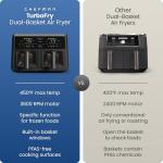 Ninja 9 Qt Dual Air Fryer Oven - Black