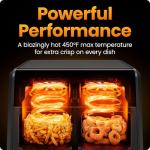 Ninja 9 Qt Dual Air Fryer Oven - Black