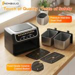 Ninja Dual Air Fryer 9.5 QT with 2 Baskets