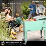 Ninja 80-Qt Outdoor Rolling Beverage Cooler – Mint