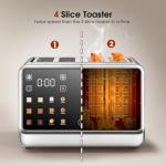 Ninja 4 Slice Toaster with Smart Touchscreen