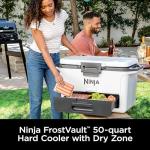 Ninja 50qt FrostVault Cooler with Dry Storage