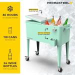 Ninja 80-Qt Outdoor Rolling Beverage Cooler – Mint