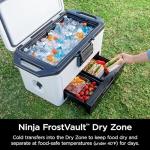 Ninja 50qt FrostVault Cooler with Dry Storage