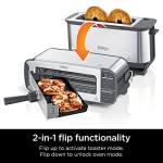 Ninja ST101 Foodi 2-in-1 Compact Flip Toaster