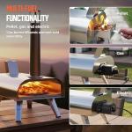 12" Multi-Fuel Outdoor Pizza Oven for Tailgating