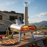 12" Multi-Fuel Outdoor Pizza Oven for Tailgating