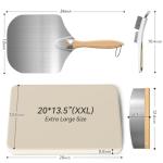 Gyreuni 4-Piece Rectangle Pizza Stone Set