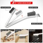 Gyreuni 4-Piece Rectangle Pizza Stone Set