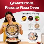 PIEZANO Electric Pizza Oven for Perfect Crispy Crust
