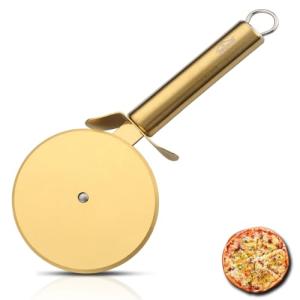 Berglander Gold Titanium Stainless Steel Pizza Cutter