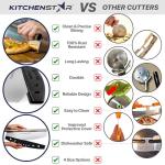 KitchenStar 16-Inch Rocker Pizza Cutter with Cover