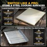 Wood Burn Outdoor Pizza Oven with Accessories