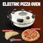 12-Inch Electric Pizza Oven for Crispy Crusts