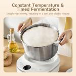 Electric Dough Maker with Ferment Function, 5.3Qt