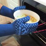 BlueFire Heat-Resistant BBQ Grill Oven Mitts